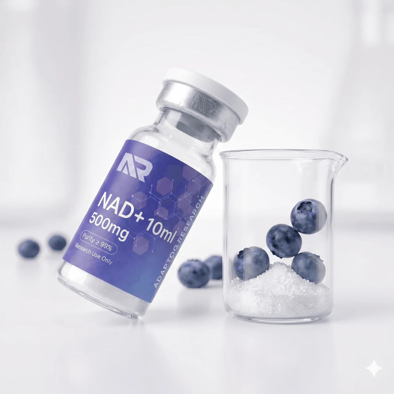 NAD+ research vial